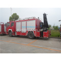 Howo 4x2 camion de pompiers de secours d&#39;urgence